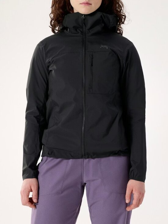 Arc'teryx Jackets & Blazers - Arc'teryx Squamish Hoody Black L Lightweight Windbreaker Water Repellent Shell
